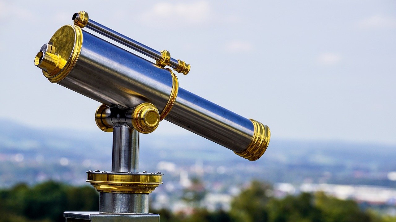 telescope, outlook, distant view